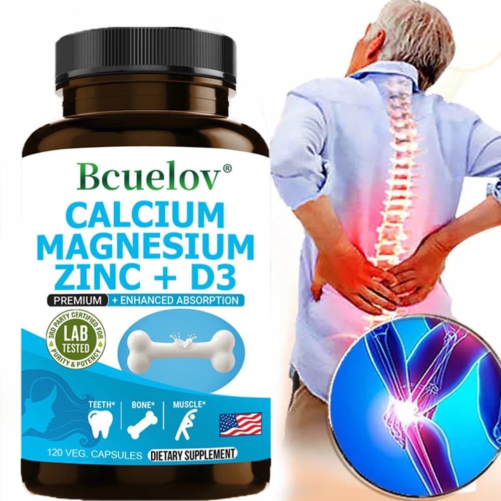 Calcium Magnesium Zinc with Vitamin D3 Supplement