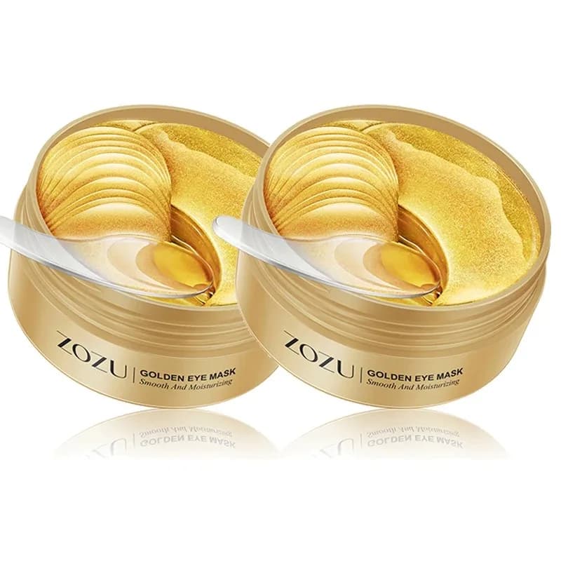 avocado and gold eye mask patches — image 7