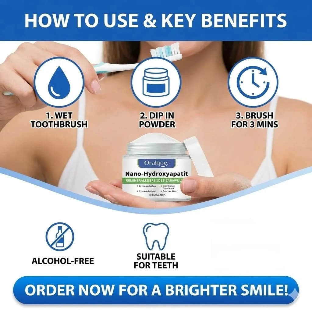 tooth powder with hydroxyapatite — image 6