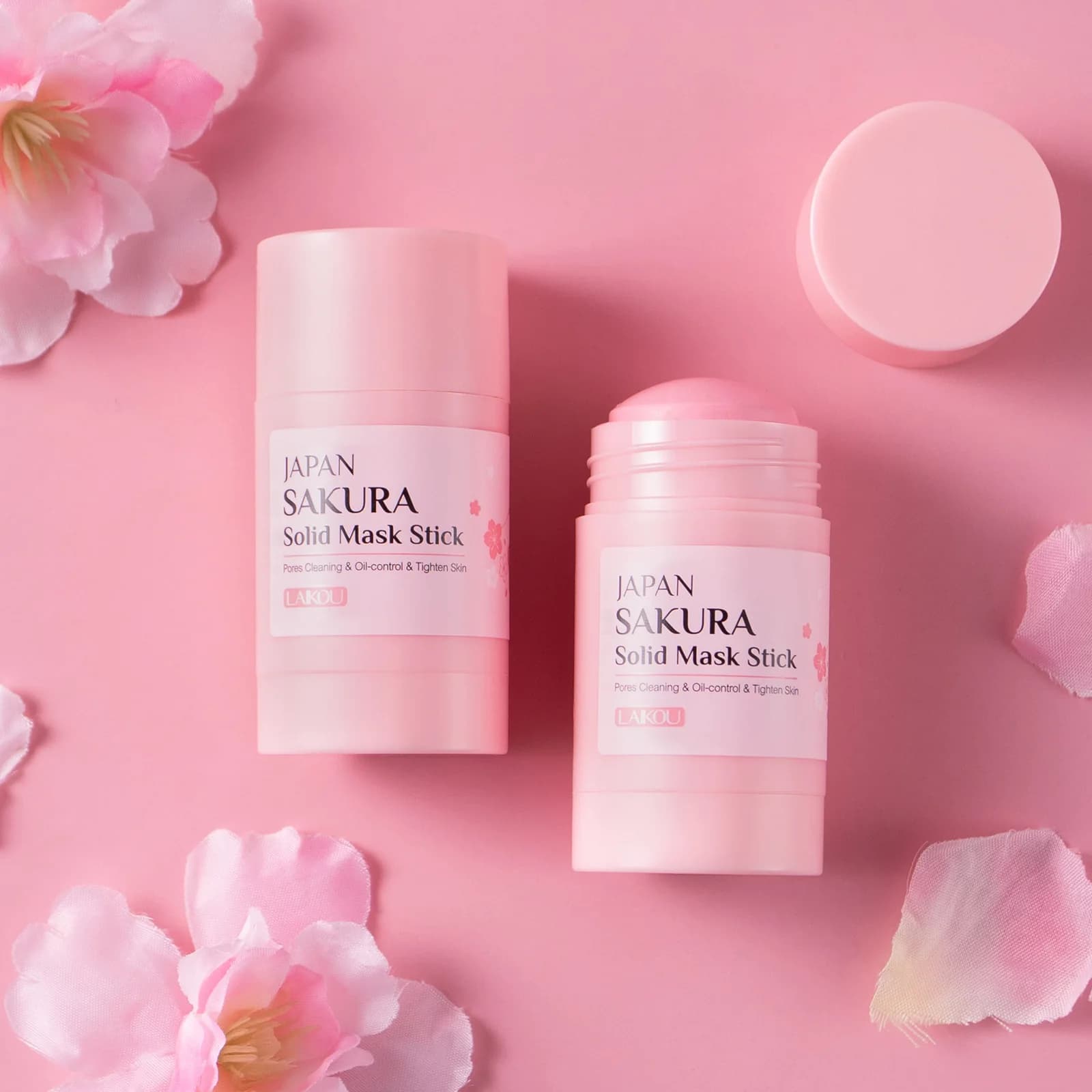 LAlKOU Sakura solid mud face mask stick — image 7