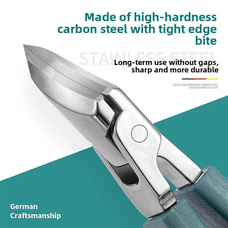 stainless steel toenail clipper for ingrown nails — image 2