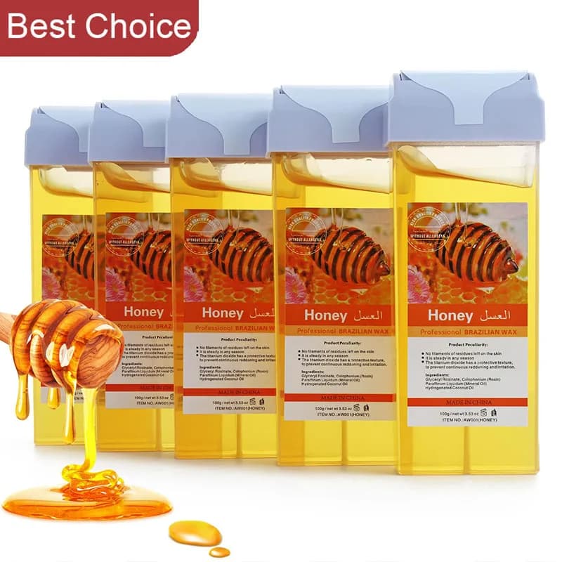 Honey & Aloe Vera Painless Roll-On Wax Cartridge
