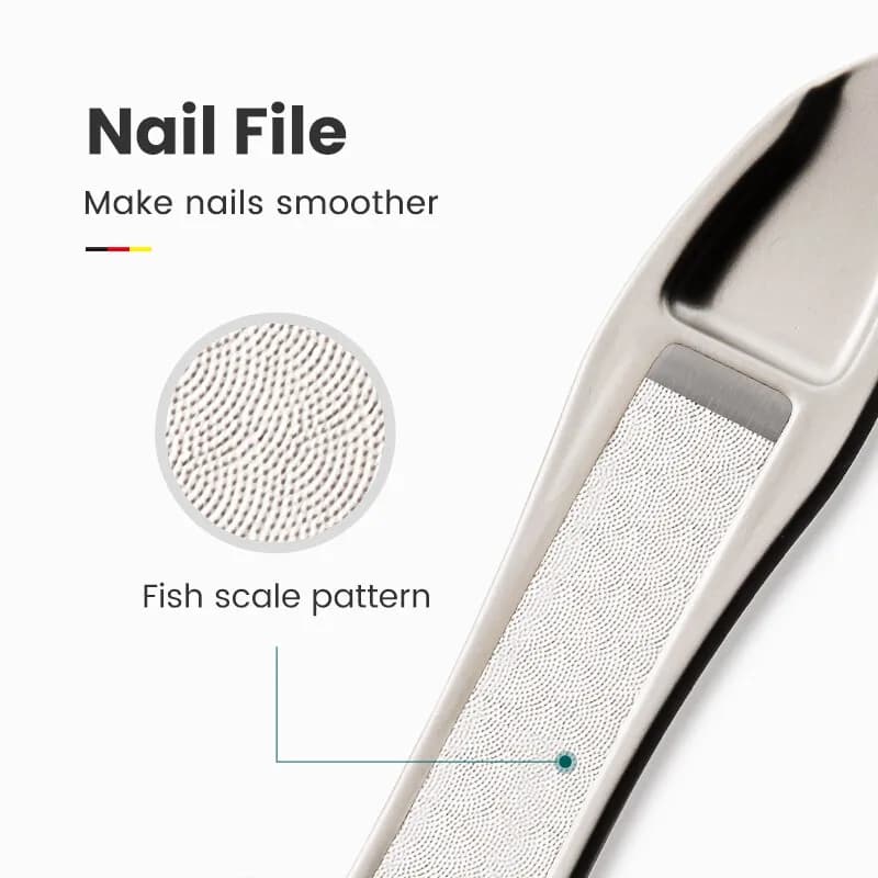 Stainless steel anti‑splash nail clipper — image 5