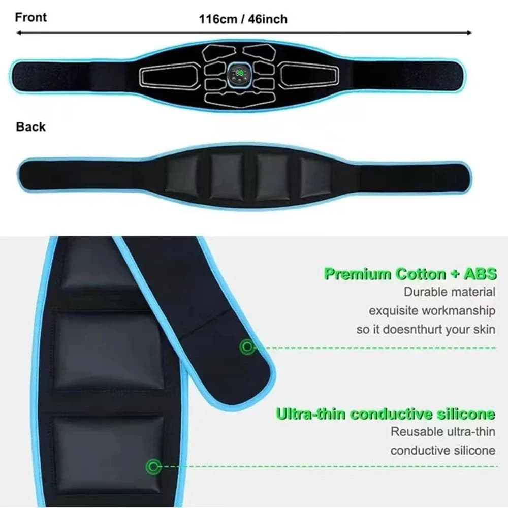 EMS abdominal toning belt — image 3