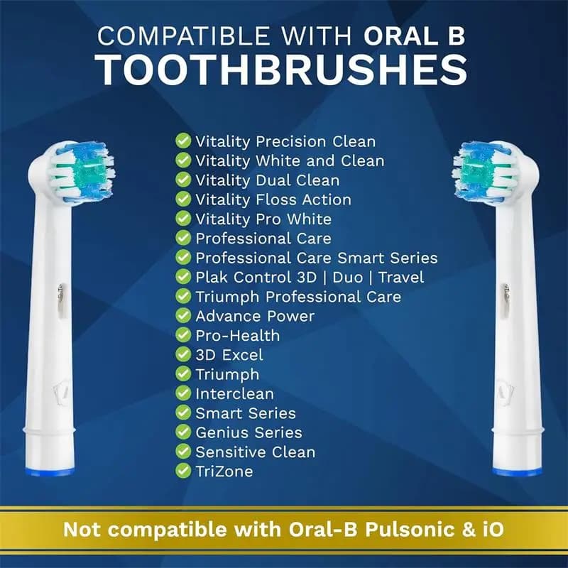 Oral‑B Sonic electric toothbrush replacement brush heads — image 4