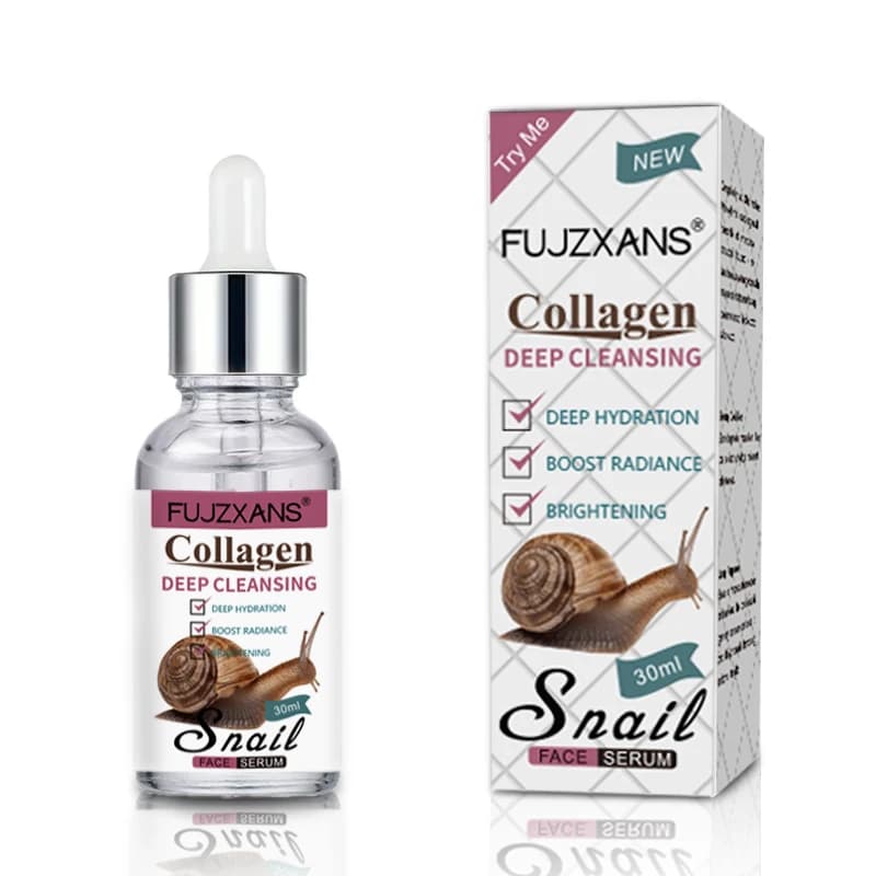 snail mucin serum bottle with niacinamide and hyaluronic acid — image 7