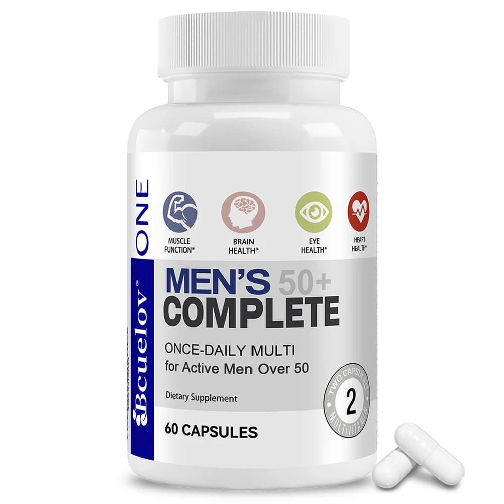 bottle of men's 50+ daily super multivitamin — image 8