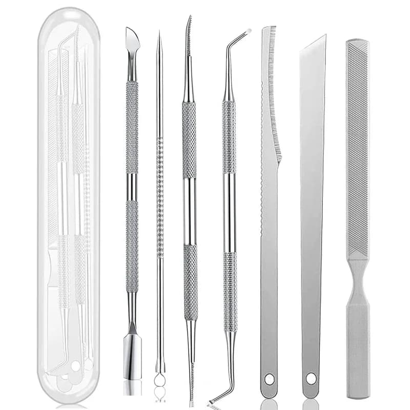 Foot care kit with callus remover and skin shaver — image 8