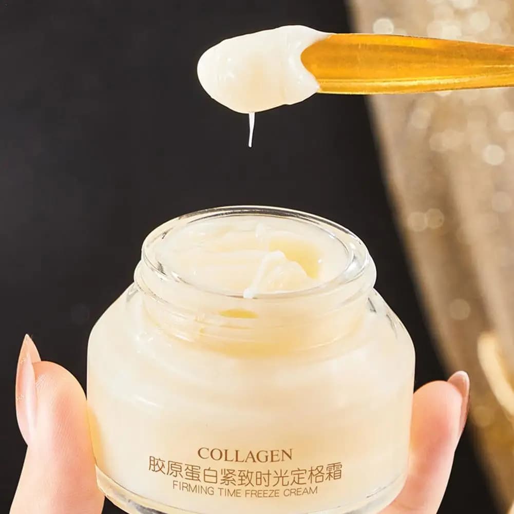 Collagen lifting firming face cream jar — image 1