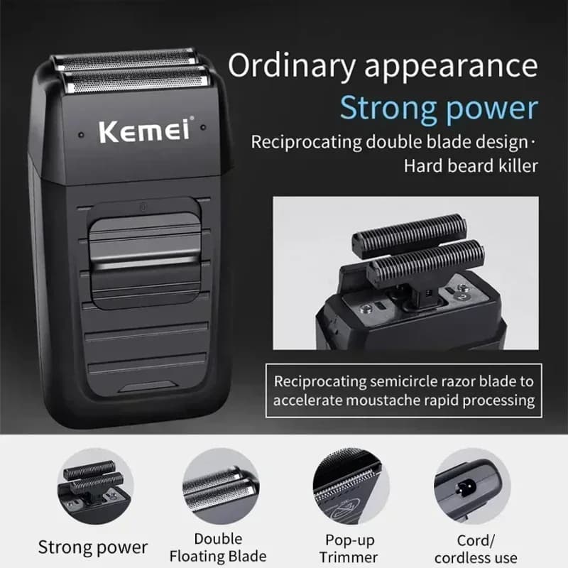 Kemei men's electric hair clipper kit — image 6