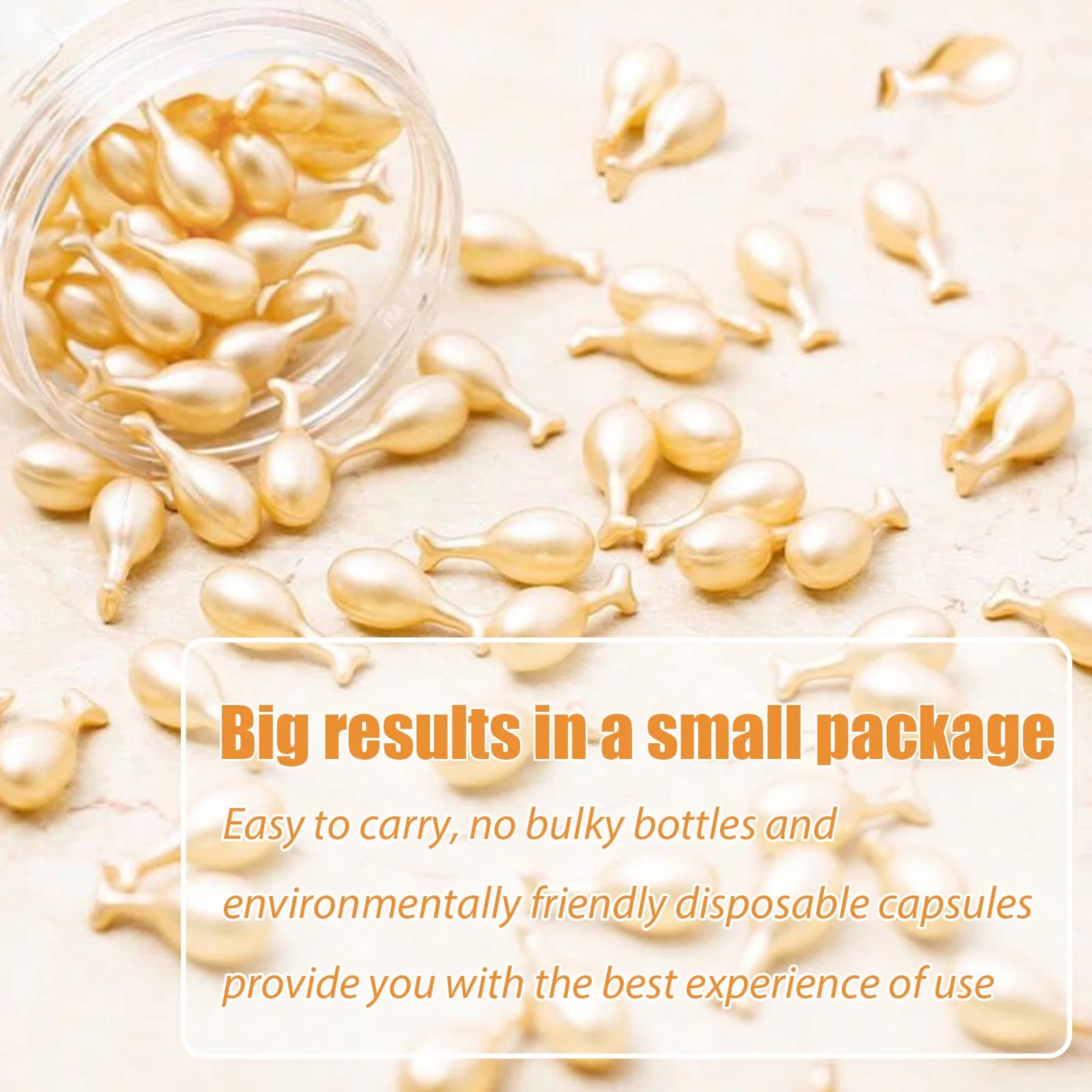 collagen face care capsules in a bottle — image 5