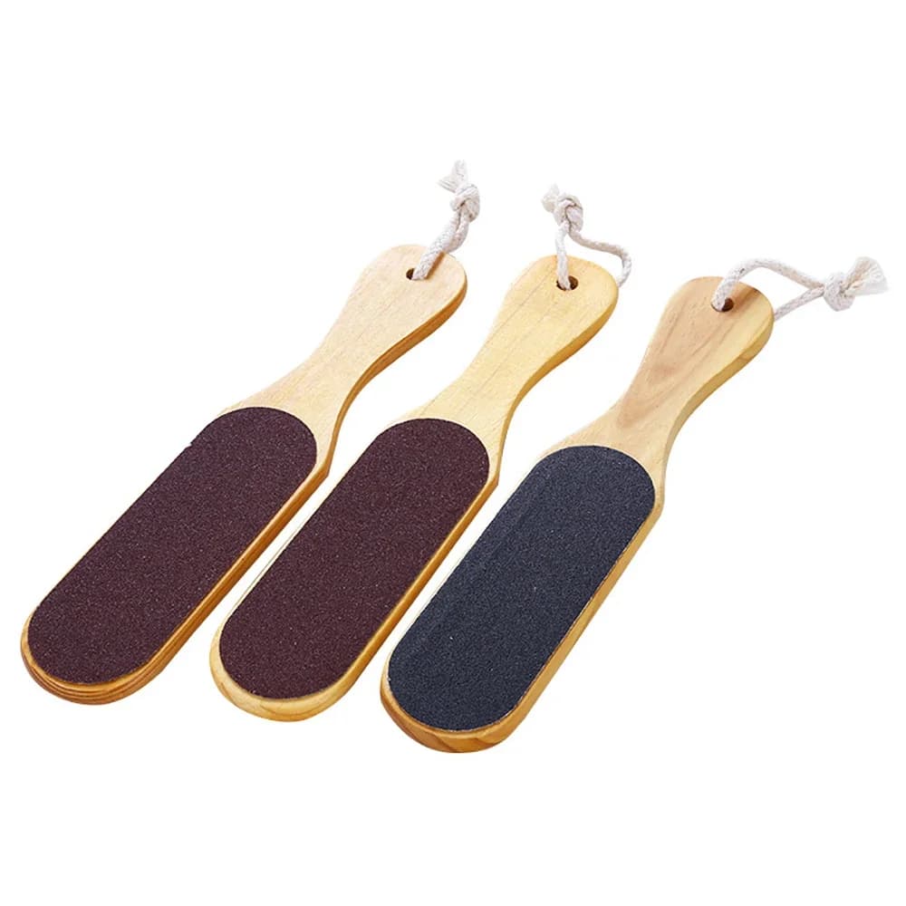 double-sided wooden-handled foot file — image 5