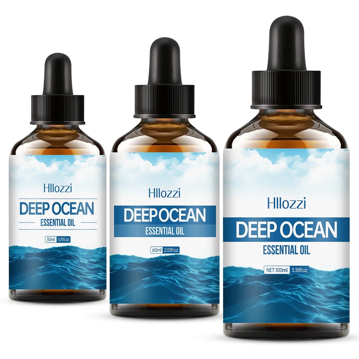 Deep Sea Essential Oil Perfume – 100ml, 60ml, 30ml