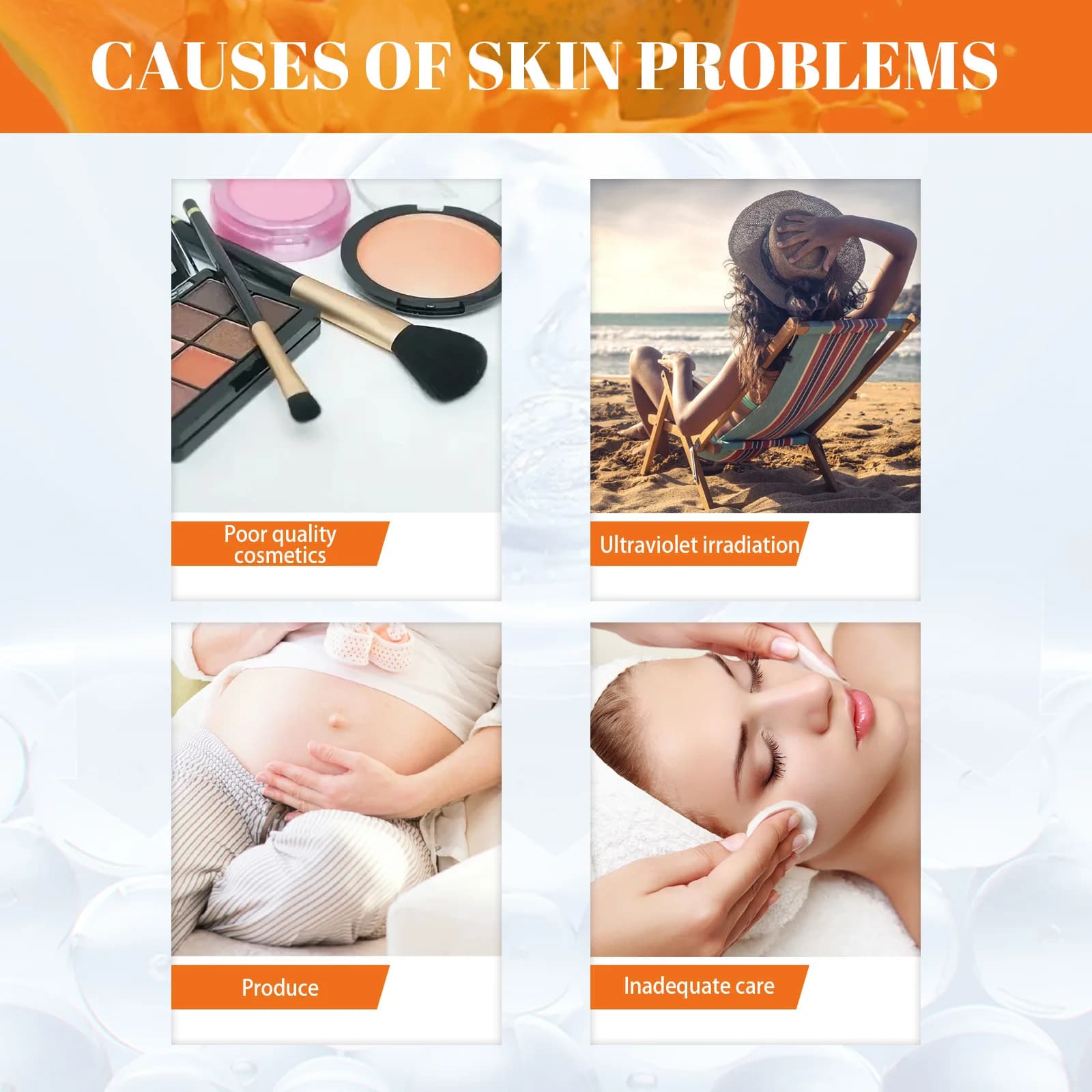 Papaya day and night face cream tube — image 5