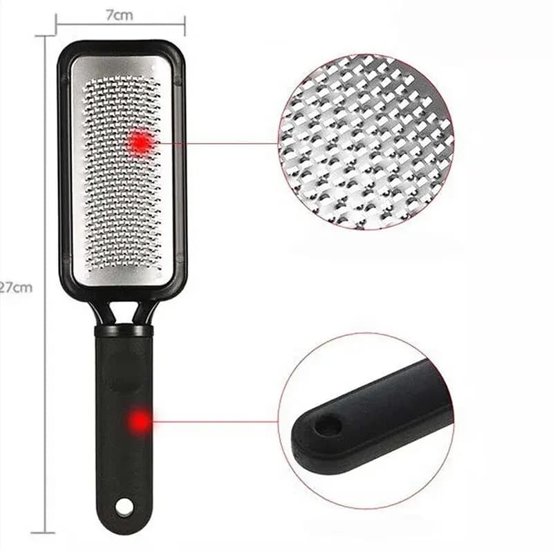 metal foot file scrubber for callus removal — image 6