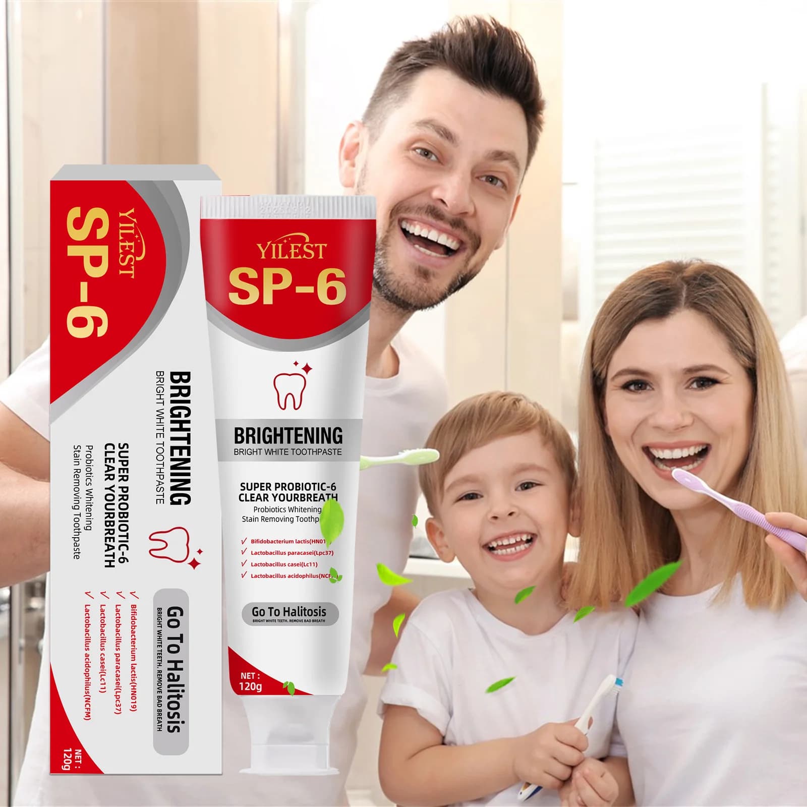 Probiotic Whitening Toothpaste – 120 g