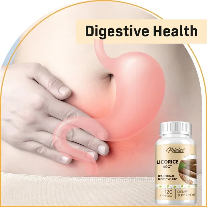 bottle of licorice root antioxidant supplement — image 5