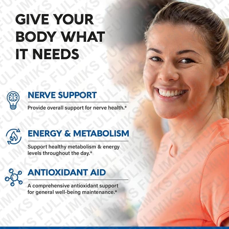 Alpha lipoic acid 600 mg capsules with benfotiamine — image 2