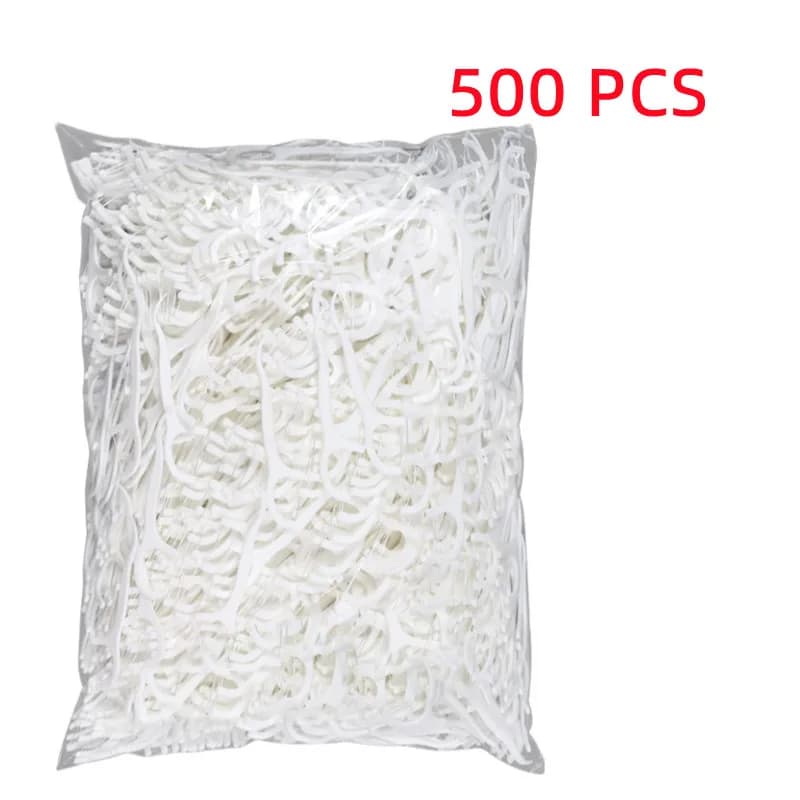 Disposable interdental floss pick toothpick — image 8