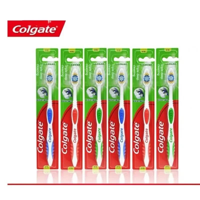 Colgate soft bristle toothbrush pack of six — image 7