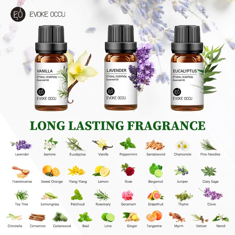 10 ml bottle of lavender jasmine rose vanilla essential oil — image 3