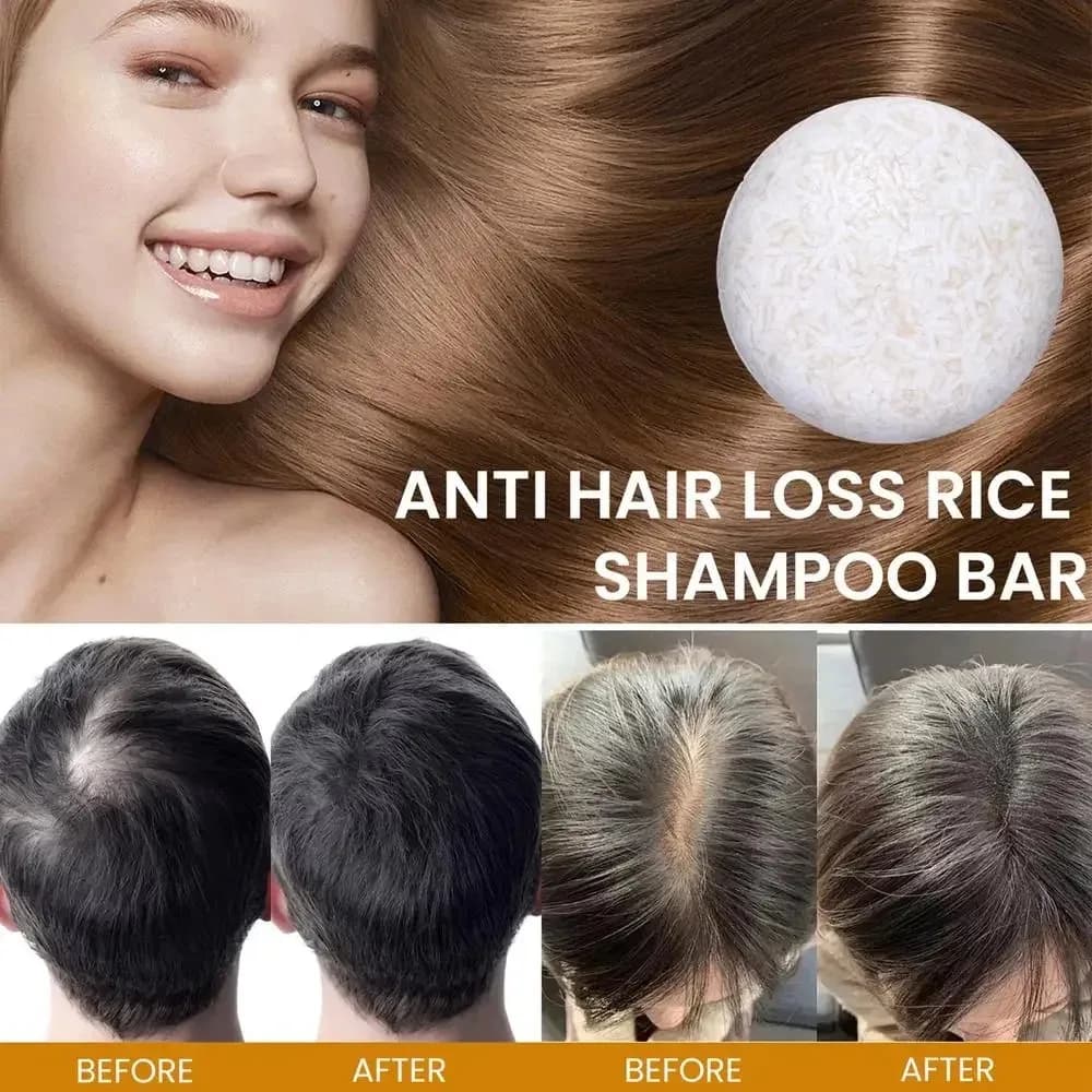 organic rice shampoo bar — image 4