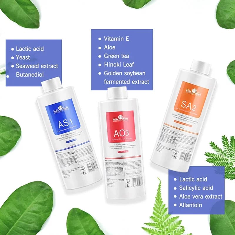 Aqua Peel facial serum bottles — image 3
