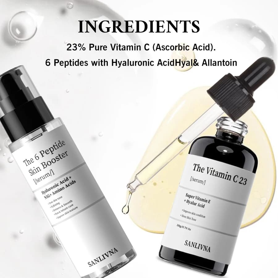 Vitamin C 23% peptide serum kit — image 3