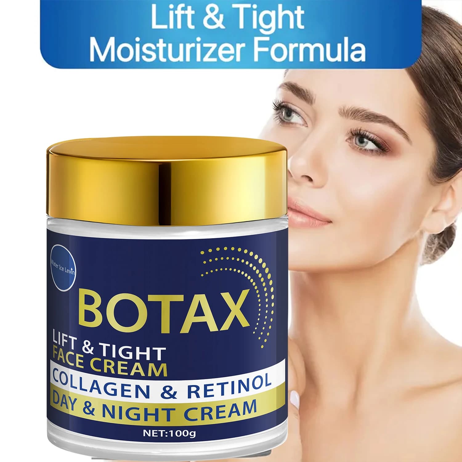 Dual-core retinol face cream tube — image 3