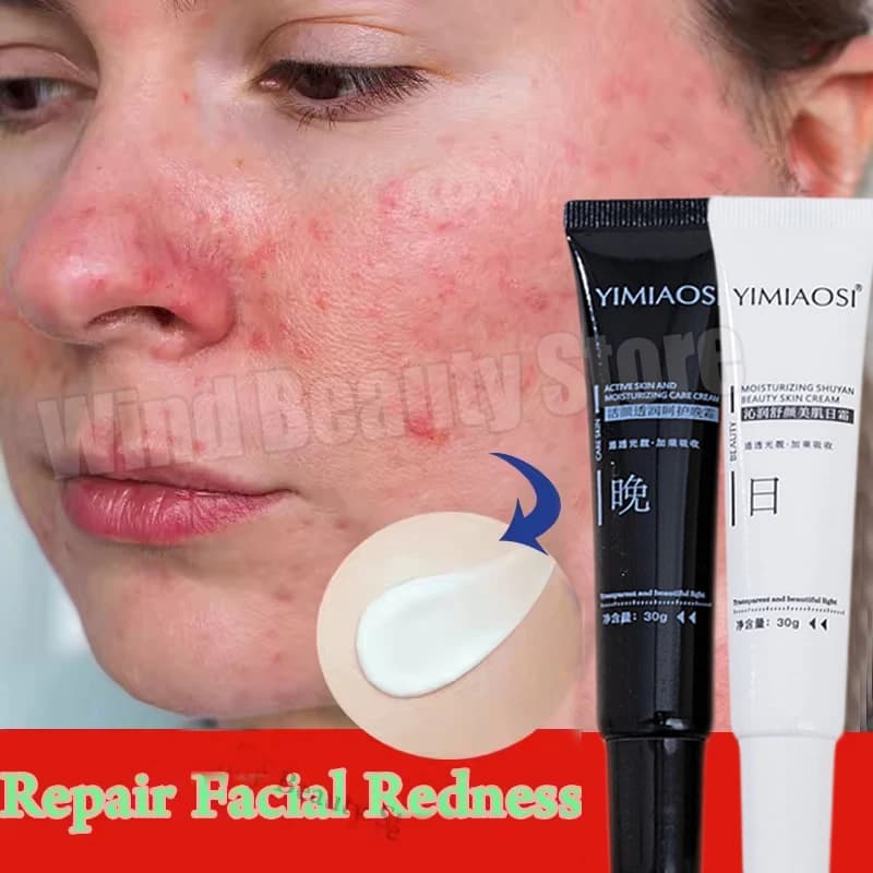 Jar of redness relief facial cream — image 3