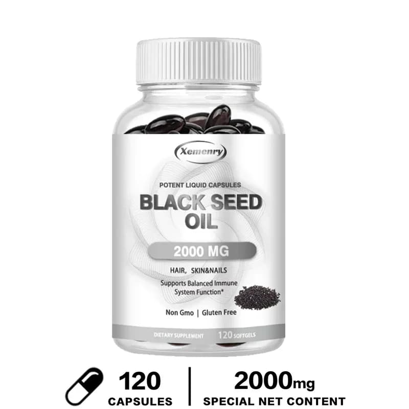vegan black seed oil capsules — image 8