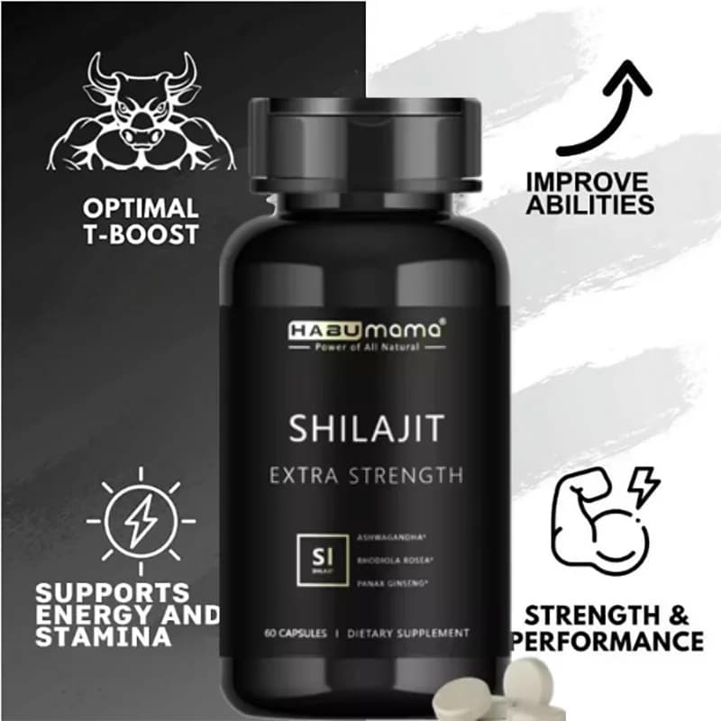Organic Shilajit Capsules – 60