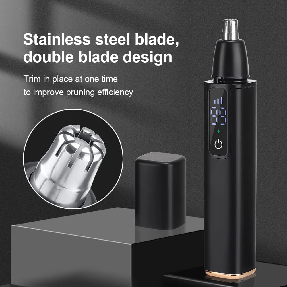 Rechargeable electric nose hair trimmer — image 2