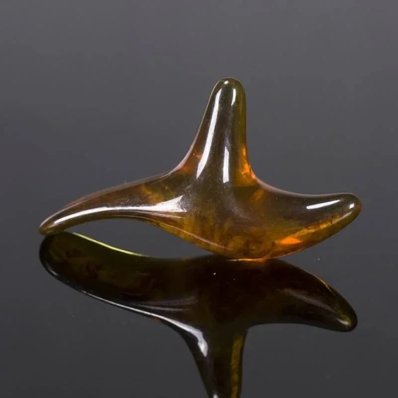 Amber triangle foot massager tool — image 3