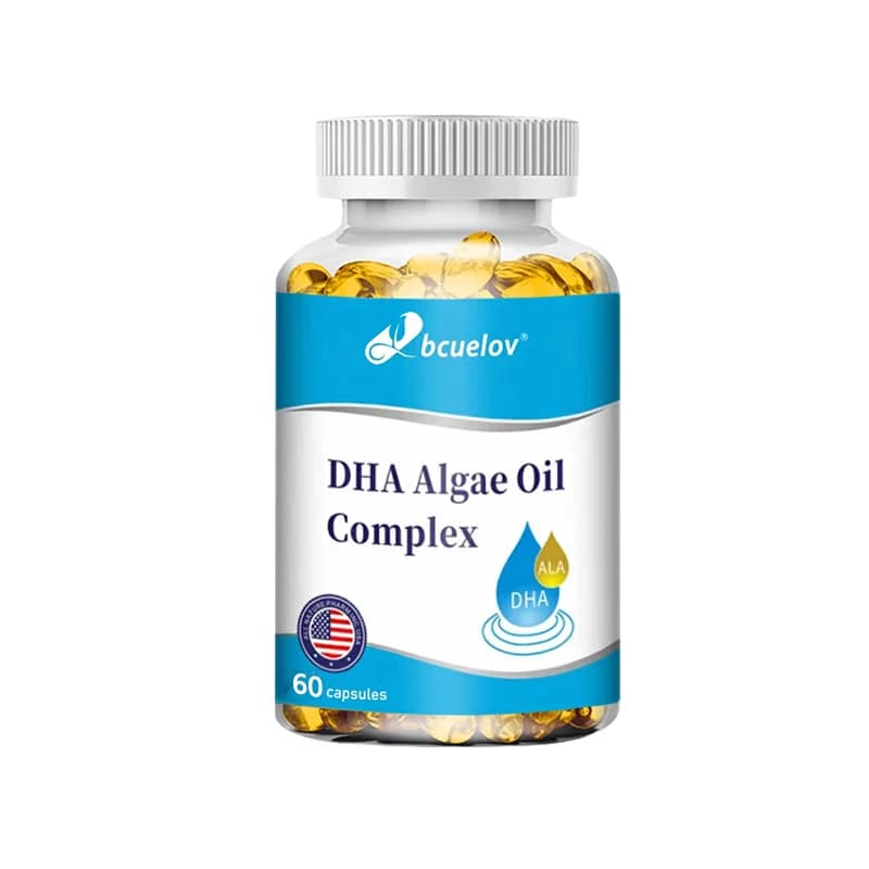 bottle of DHA supplement capsules — image 8