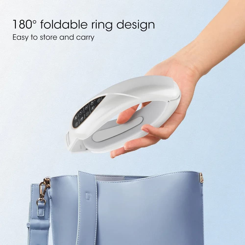Rechargeable V‑Face portable facial massager with LED display — image 6