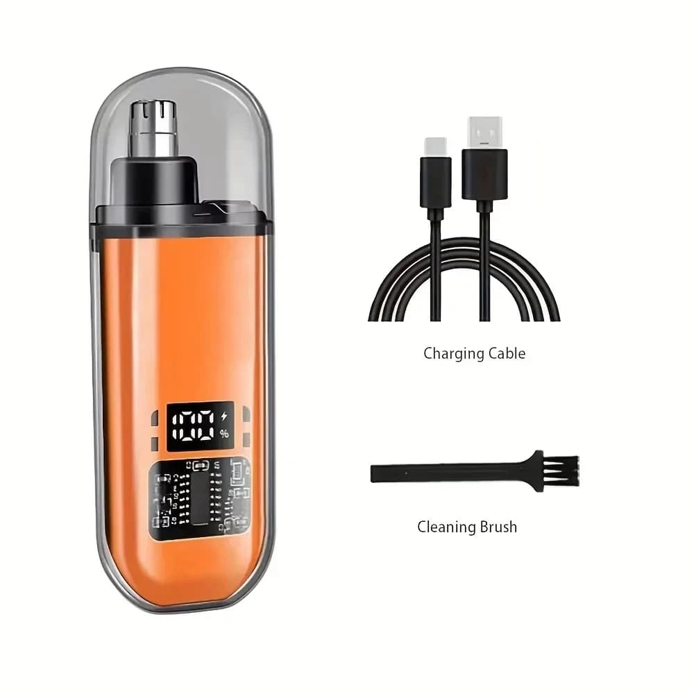 Rechargeable portable nose and ear hair trimmer — image 6