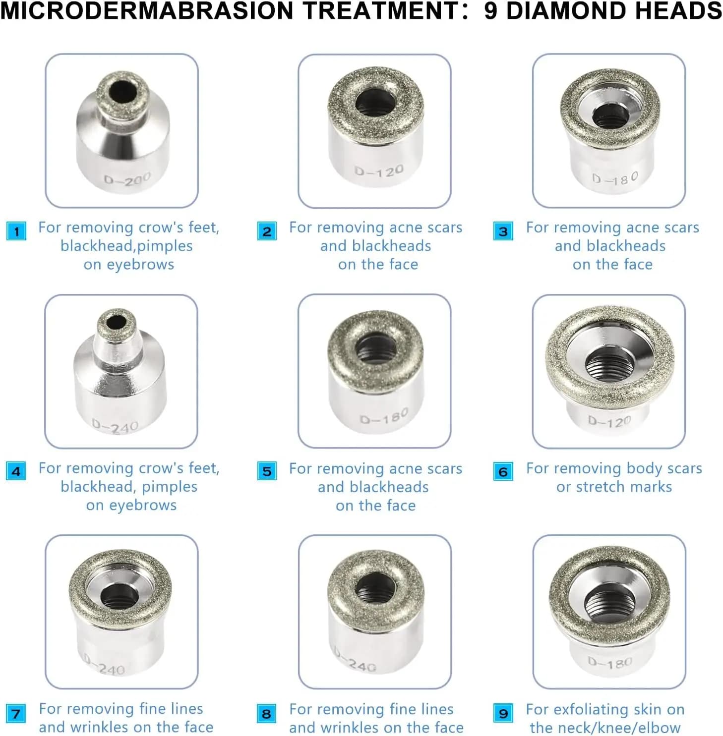 portable diamond microdermabrasion facial device — image 6