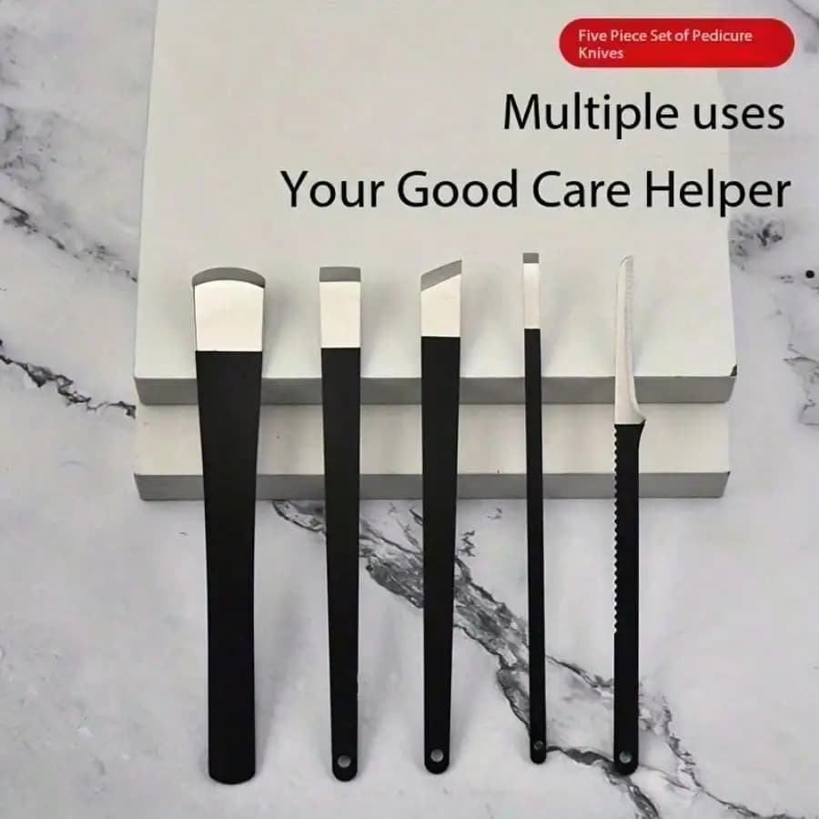 Stainless steel ingrown toenail and callus removal set — image 5