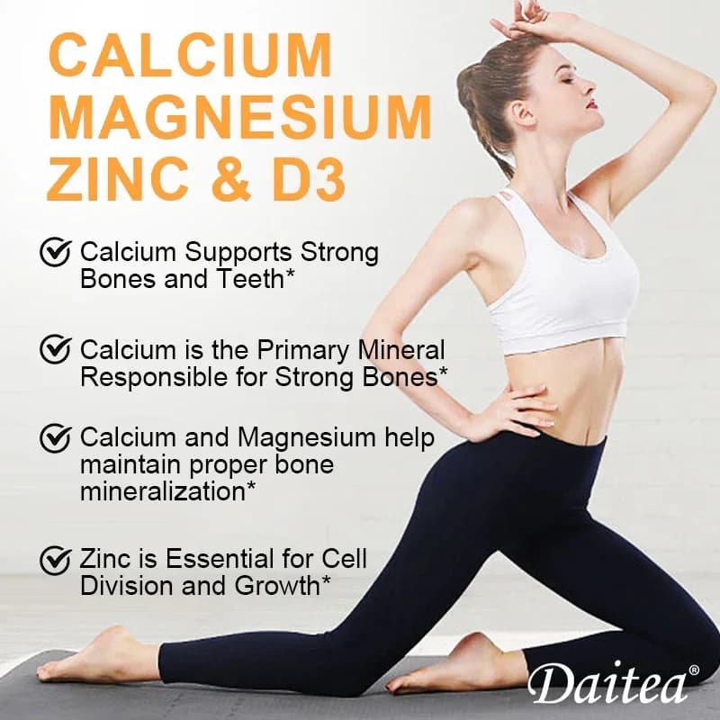 Calcium magnesium zinc capsules with vitamin D3 — image 5