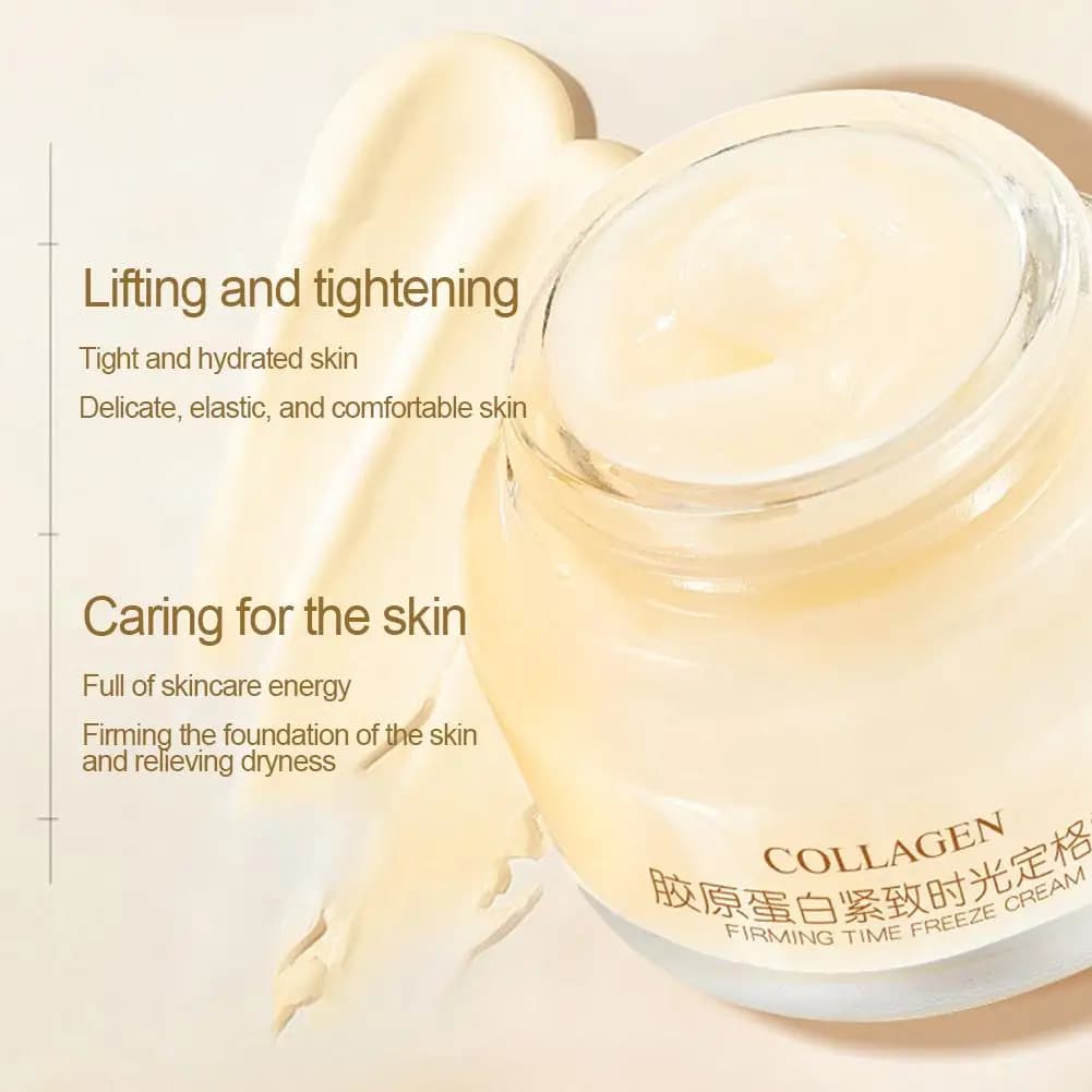 Collagen lifting firming face cream jar — image 4