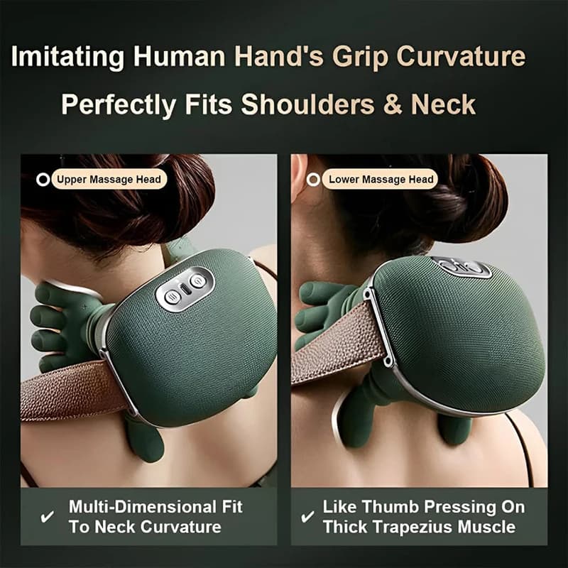 Bionic neck and shoulder massager shawl — image 3