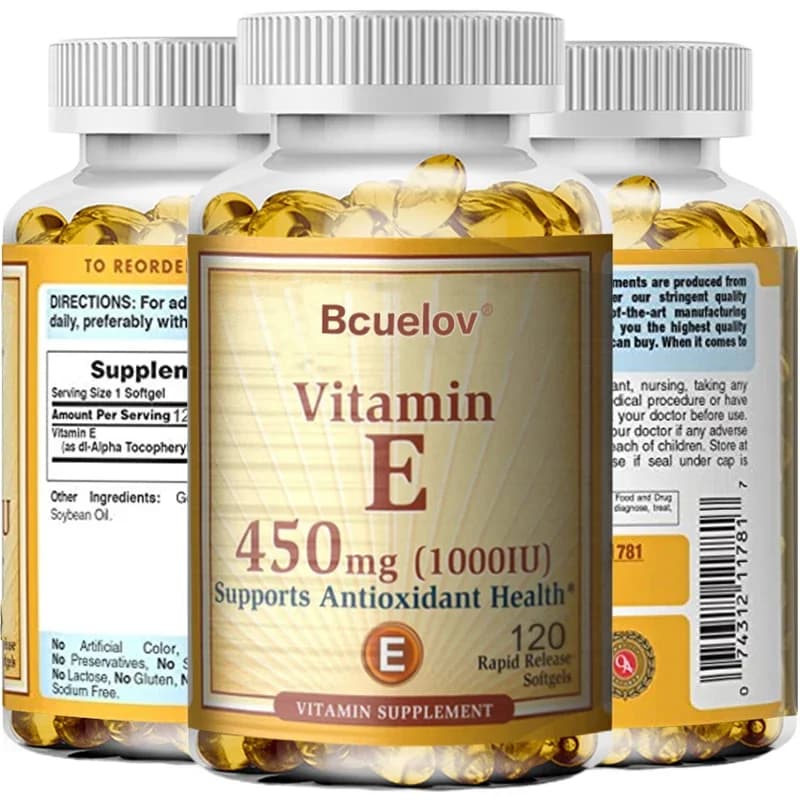 Vitamin E 450 mg softgel capsules — image 1