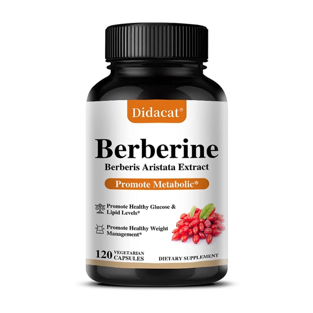 bottle of berberine 500 mg dietary supplement — image 8