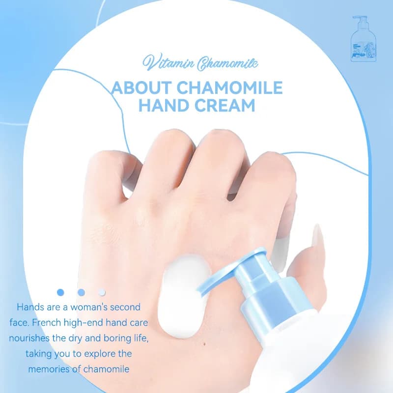 Nicor vitamin chamomile hand cream tube — image 4