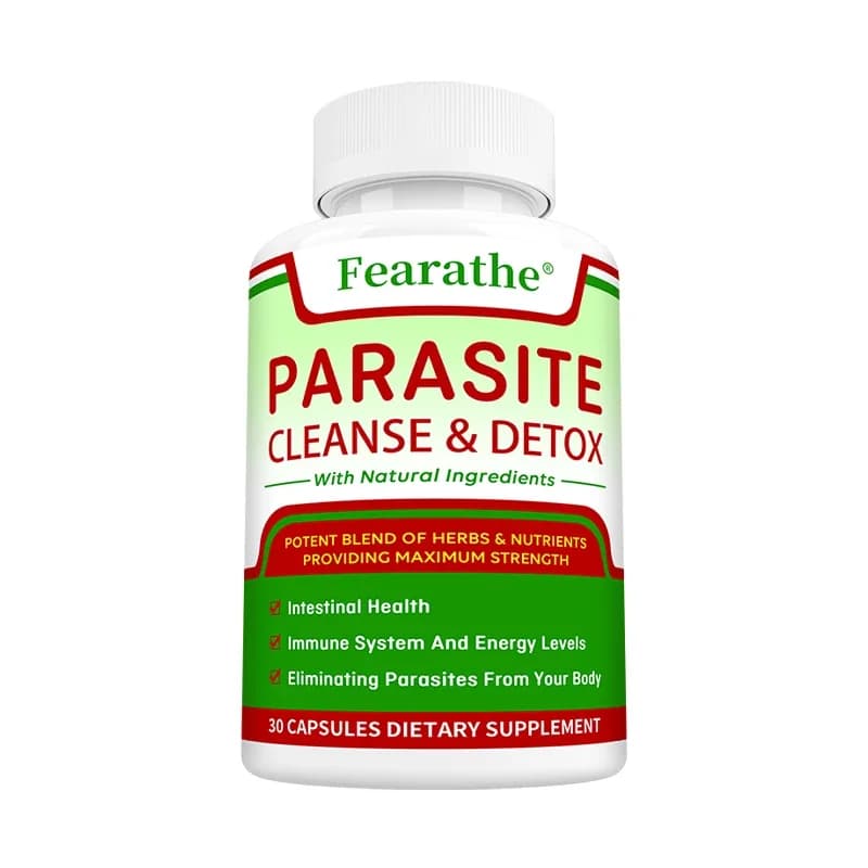 bottle of parasite cleanse supplement — image 8