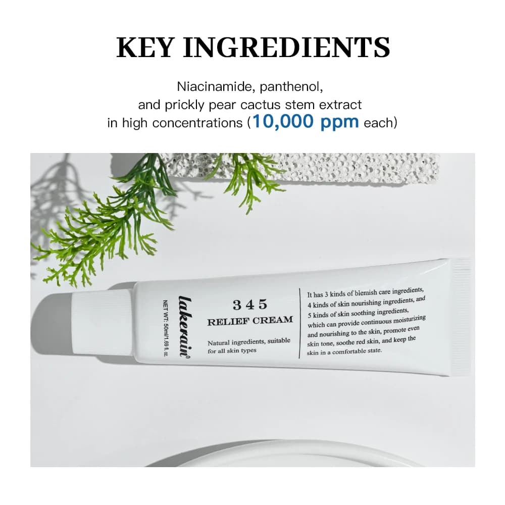 345 Relief Cream tube with soothing cream texture — image 4