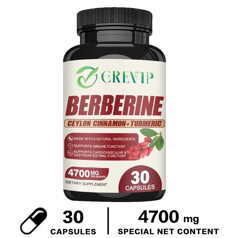 bottles of berberine capsules — image 7