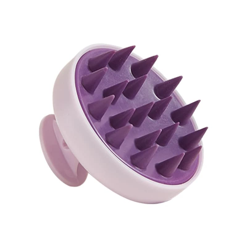 silicone scalp massage brush with flexible bristles — image 8