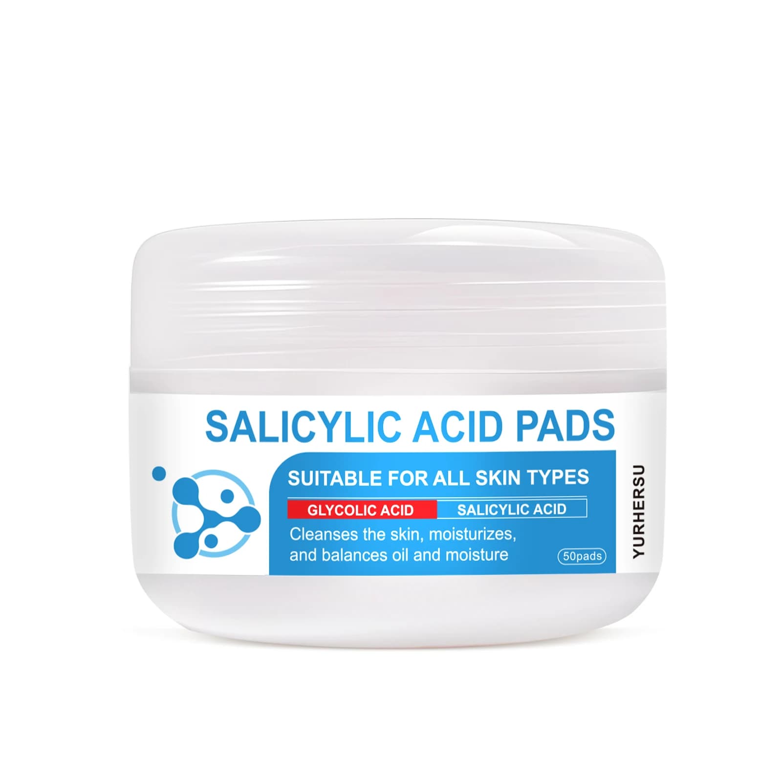 dual-action facial toner pads with AHA and BHA — image 7
